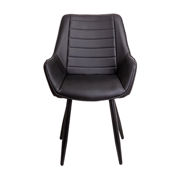 Обеденный стул Gratus черного цвета - купить Обеденные стулья по цене 9180.0