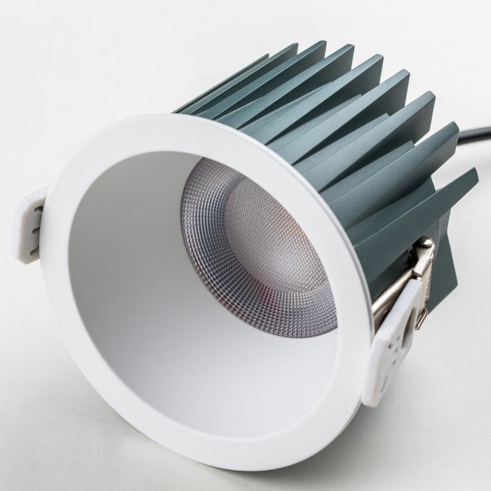 Светильник CICLONE CYL 12W LED 1868LM 60G БЕЛЫЙ 3000K IP44 - купить Встраиваемые споты по цене 2999.0