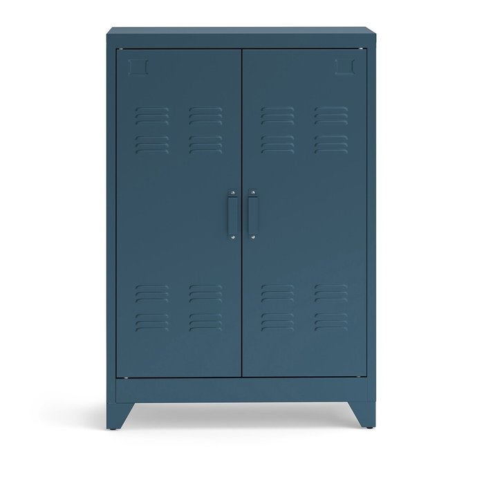 Шкаф Hiba синего цвета - купить Шкафы распашные по цене 24181.0
