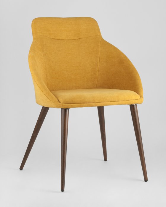 Стул Квини желтого цвета - купить Обеденные стулья по цене 6499.0