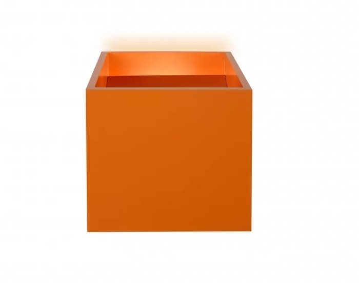 Настенный светильник Dice оранжевого цвета