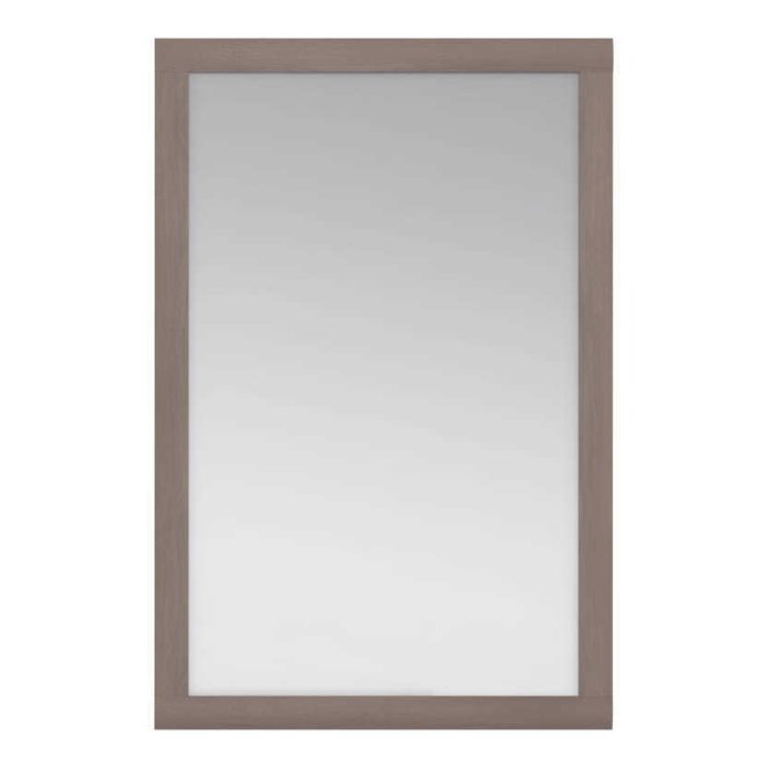 Зеркало настенное Орнета коричневого цвета
