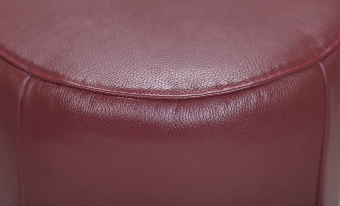 Пуф Topper brown leather коричневого цвета - купить Пуфы по цене 22200.0