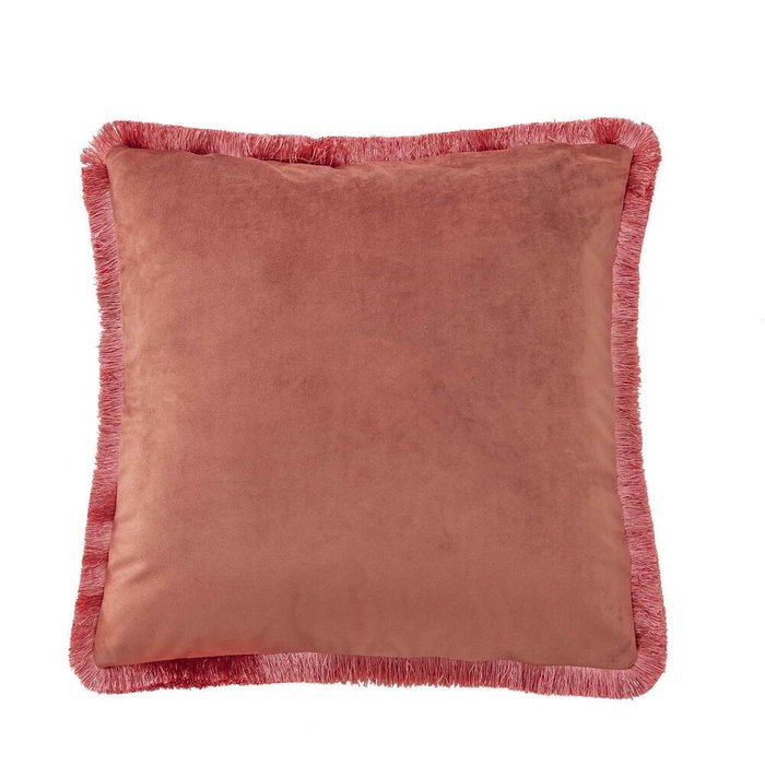Наволочка Касандра №2 45х45 розового цвета - купить Чехлы для подушек по цене 1430.0