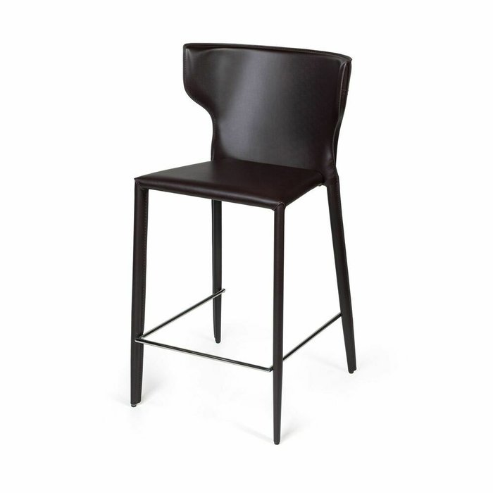 Стул полубарный Austin темно-коричневого цвета - лучшие Барные стулья в INMYROOM