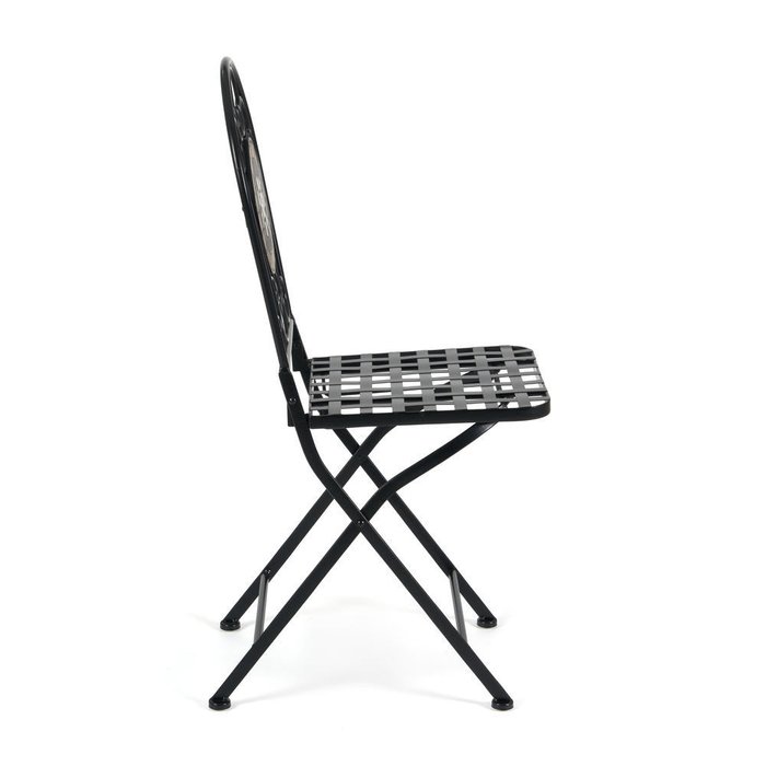 Набор из двух стульев Vicenza черного цвета - лучшие Садовые стулья в INMYROOM