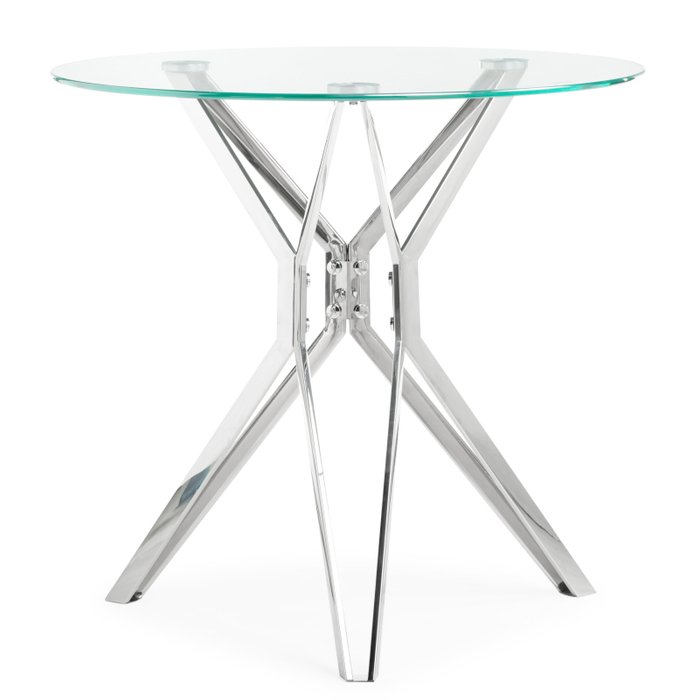 Обеденный стол Roko 90 цвета хром - купить Обеденные столы по цене 14100.0