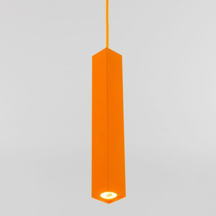 Подвесной светодиодный светильник 50154/1 LED оранжевый Cant