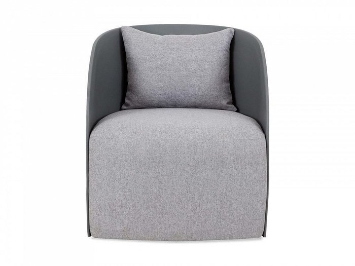 Кресло Bonjorno серого цвета - купить Интерьерные кресла по цене 19900.0