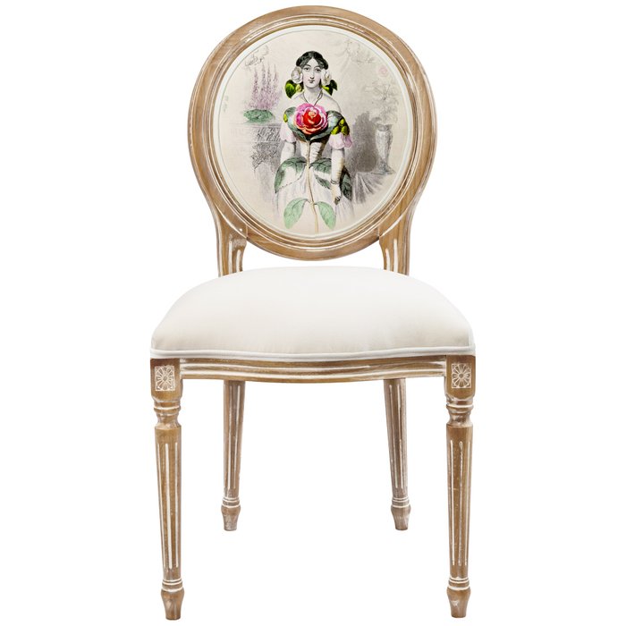 Стул Восхитительная Камелия бежевого цвета - купить Обеденные стулья по цене 32000.0