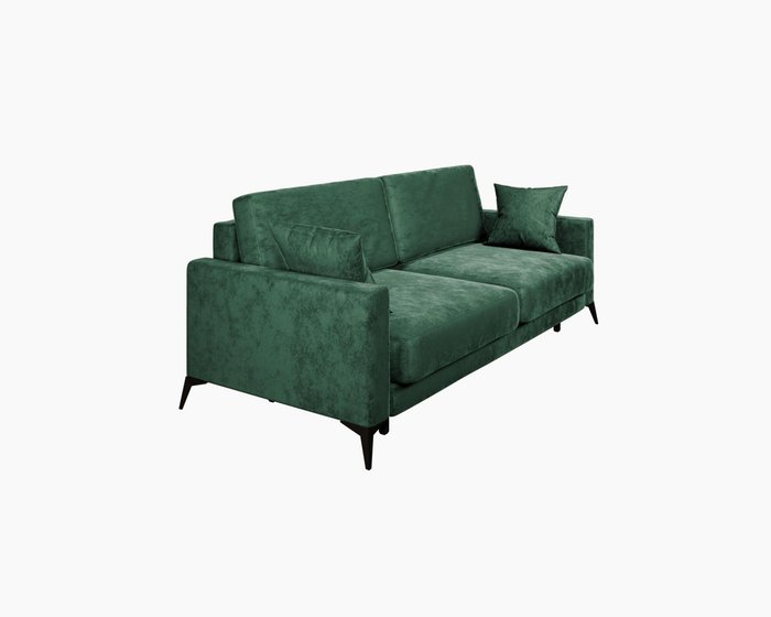 Диван-кровать Наоми зеленого цвета - купить Прямые диваны по цене 74349.0