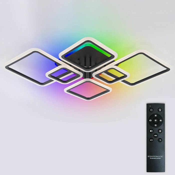 Потолочная люстра Spektr LED LAMPS 81442 (акрил, цвет белый) - купить Потолочные люстры по цене 6599.0 Потолочная люстра Spektr LED LAMPS 81442 (акрил, цвет белый) - купить Потолочные люстры по цене 6599.0