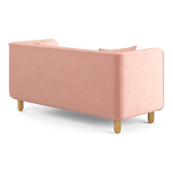 Двухместный диван Tribeca розового цвета - лучшие Прямые диваны в INMYROOM
