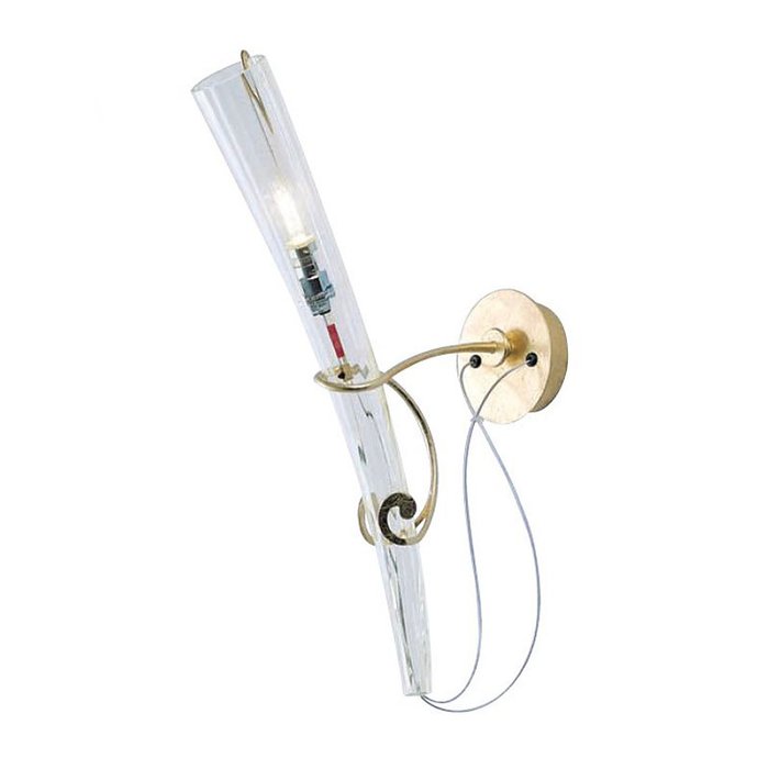 Настенный светильник Lamp International из прозрачного муранского стекла
