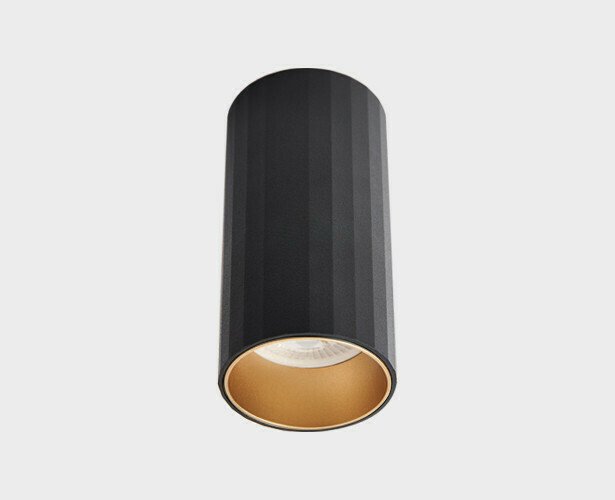 Накладной светильник IT08-8012 black (алюминий, цвет черный) - лучшие Накладные споты в INMYROOM