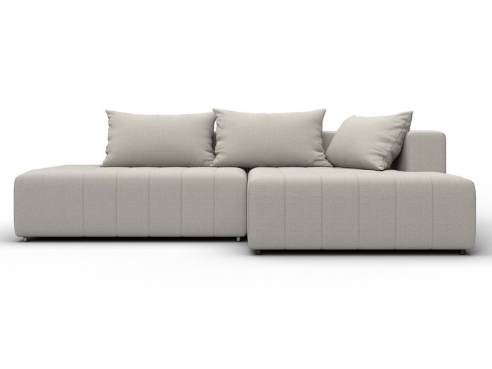 Угловой диван-кровать Лига-103 светло-бежевого цвета правый - купить Угловые диваны по цене 76990 Угловой диван-кровать Лига-103 светло-бежевого цвета правый - купить Угловые диваны по цене 76990