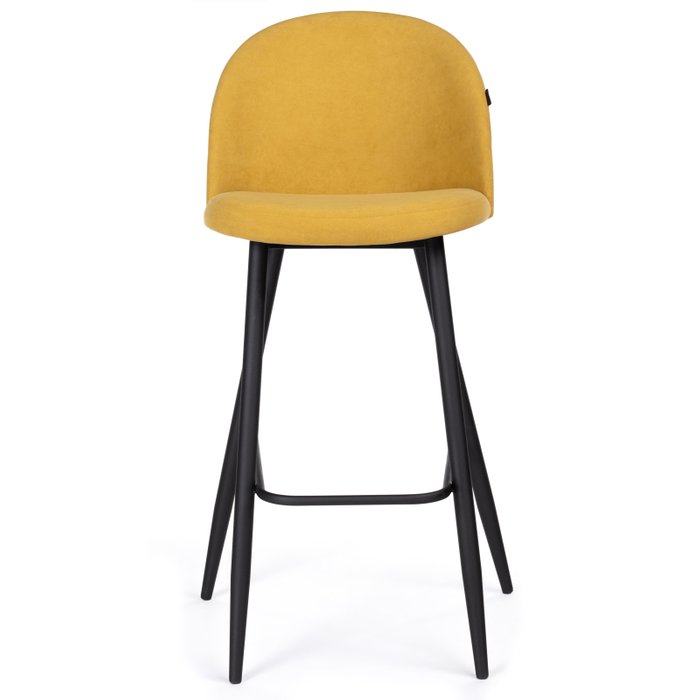Барный стул Сондре горчичного цвета - купить Барные стулья по цене 7220.0