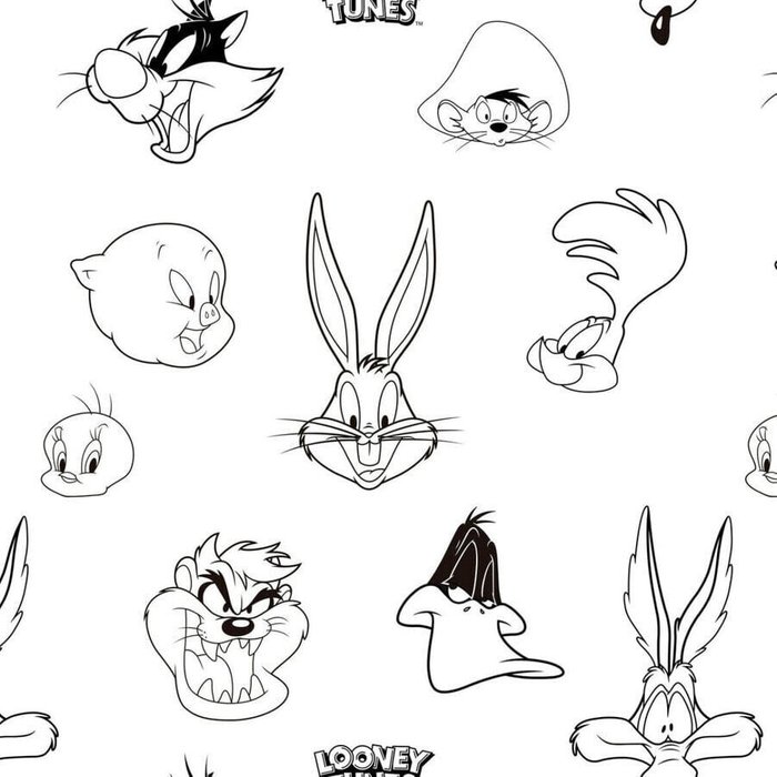 Пододеяльник Looney Tunes Looney B&W Белый black 175 темы 260 x 240 cm - лучшие Пододеяльники в INMYROOM Пододеяльник Looney Tunes Looney B&W Белый black 175 темы 260 x 240 cm - лучшие Пододеяльники в INMYROOM