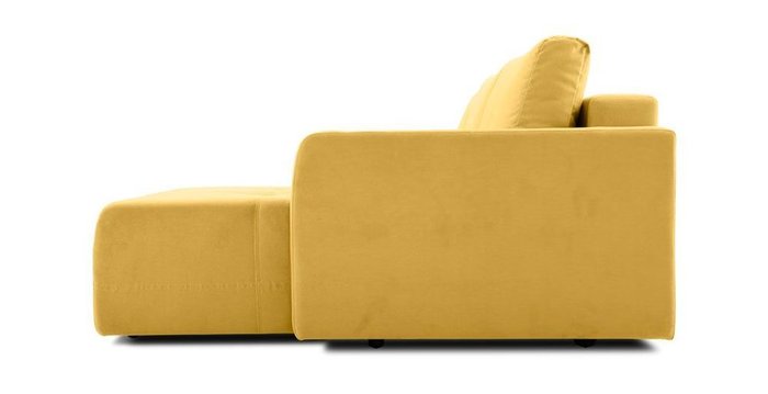 Угловой диван-кровать Хэнк желтого цвета - лучшие Угловые диваны в INMYROOM