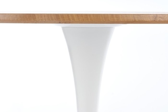 Обеденный стол Sting бело-коричневого цвета - лучшие Обеденные столы в INMYROOM