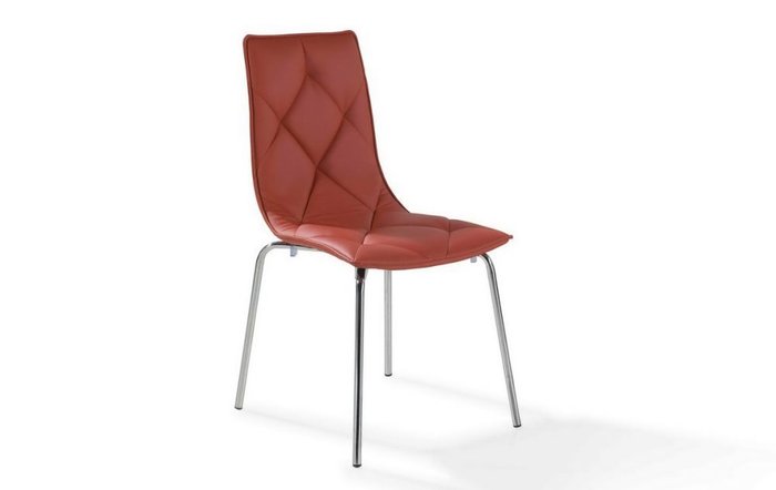 Обеденный стул с обивкой из экокожи - купить Обеденные стулья по цене 6600.0