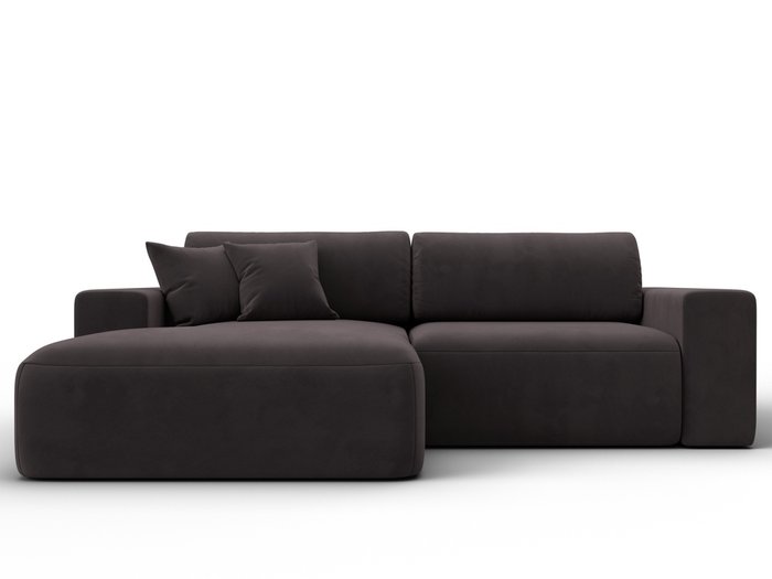 Угловой диван-кровать Лига 036 Классик коричневого цвета левый угол - купить Угловые диваны по цене 92990 Угловой диван-кровать Лига 036 Классик коричневого цвета левый угол - купить Угловые диваны по цене 92990