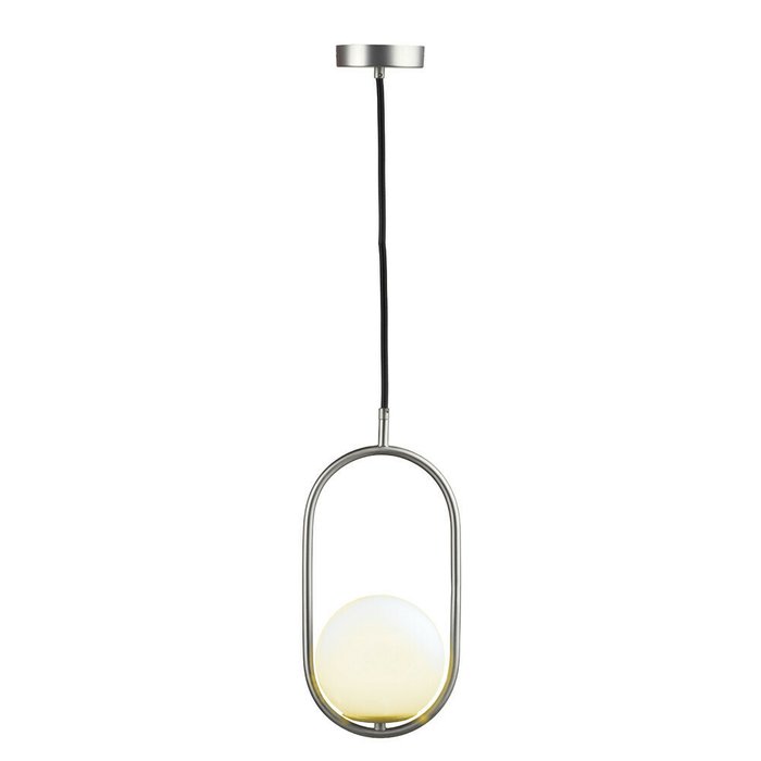 Подвесной светильник Glob бело-серого цвета - лучшие Подвесные светильники в INMYROOM