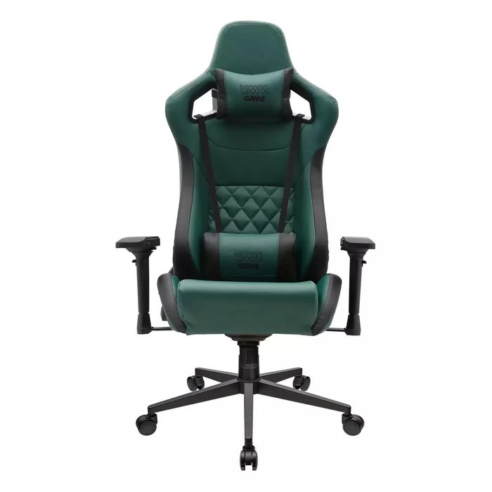 Игровое компьютерное кресло Maroon зеленого цвета - купить Офисные кресла по цене 33490.0