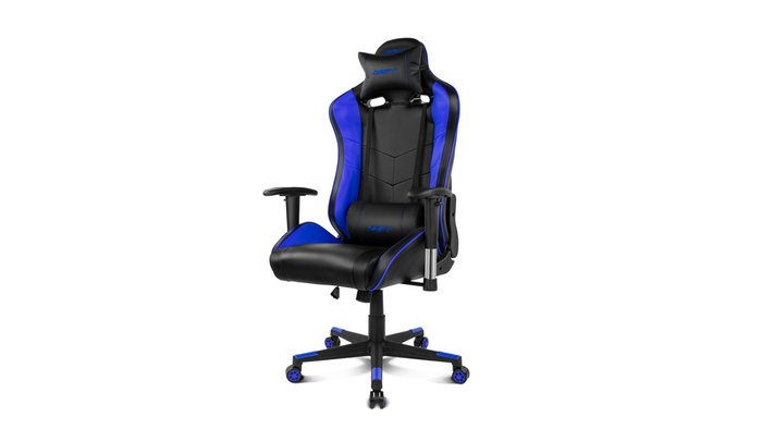 Игровое кресло Drift черно-синего цвета - лучшие Офисные кресла в INMYROOM