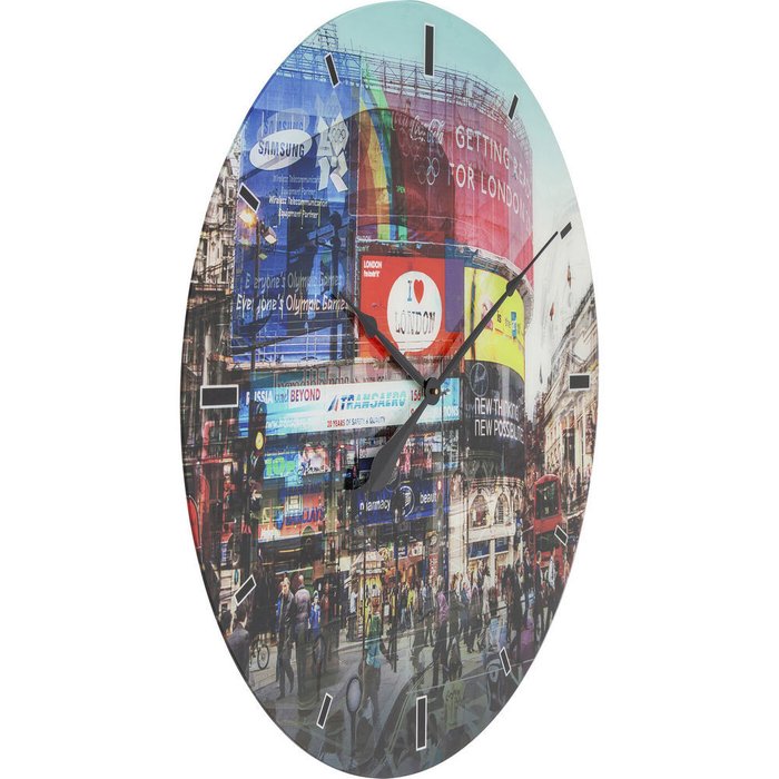 Часы настенные Piccadilly Circus с круглым циферблатом - купить Часы по цене 30390.0