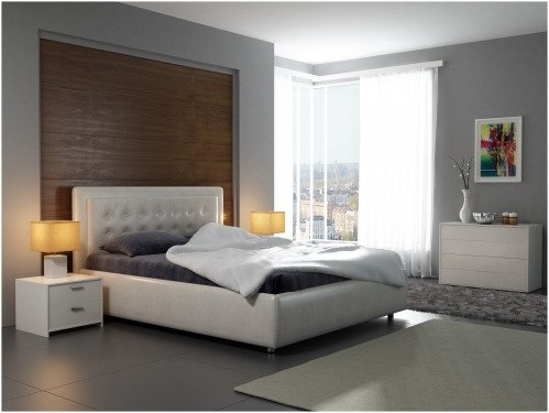 Кровать Como 2 White - купить Кровати для спальни по цене 33260