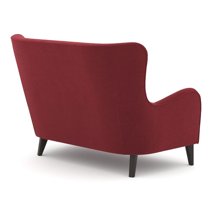 Диван двухместный Montreal  красного цвета - лучшие Прямые диваны в INMYROOM