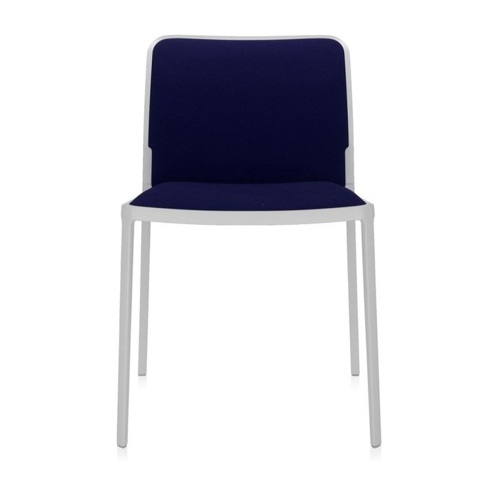 Стул Audrey Soft темно-синего цвета  - купить Обеденные стулья по цене 74005.0