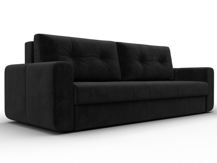 Диван-кровать Лига 031 черного цвета Диван-кровать Лига 031 черного цвета