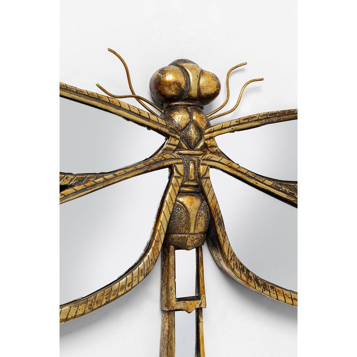 Украшение настенное Dragonfly коричневого цвета - купить Декор стен по цене 18921.0