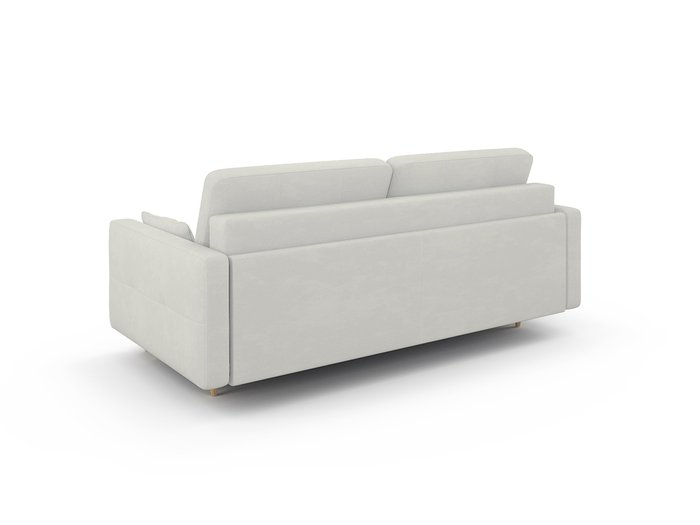 Угловой диван-кровать Берни светло-серого цвета - купить Угловые диваны по цене 106000.0
