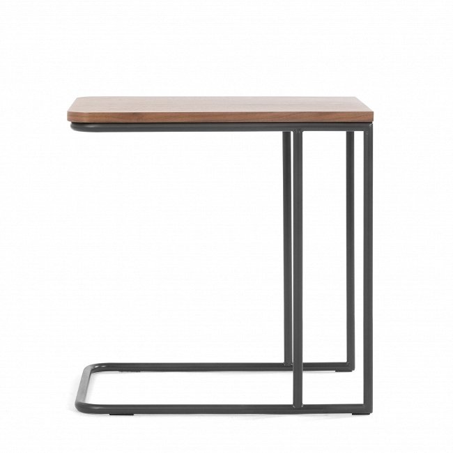 Приставной стол Tara на металлической ножке  - купить Кофейные столики по цене 14111.0