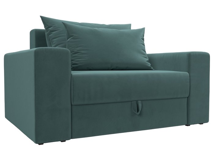 Кресло-кровать Мэдисон темно-бирюзового цвета