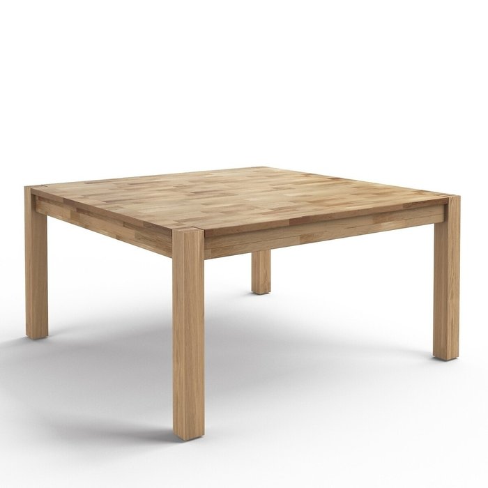 Стол обеденный квадратный Adelita коричневого цвета - купить Обеденные столы по цене 86229.0