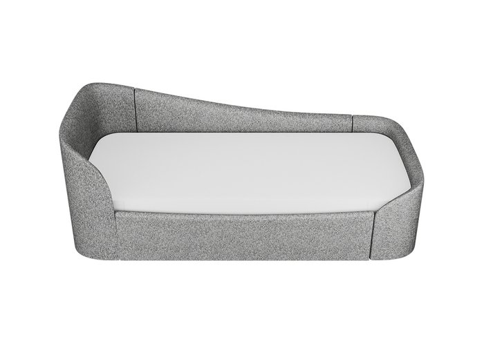 Диван-кровать Kidi Soft 90х200 серого цвета с низким изножьем - купить Одноярусные кроватки по цене 89900.0 Диван-кровать Kidi Soft 90х200 серого цвета с низким изножьем - купить Одноярусные кроватки по цене 89900.0