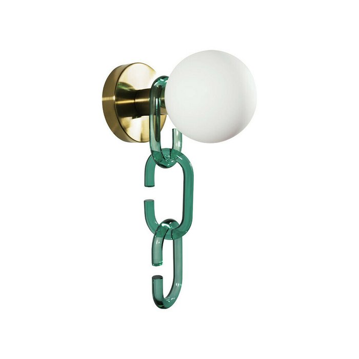 Бра Loft IT Chain 10128W Green - купить Бра и настенные светильники по цене 8586.0