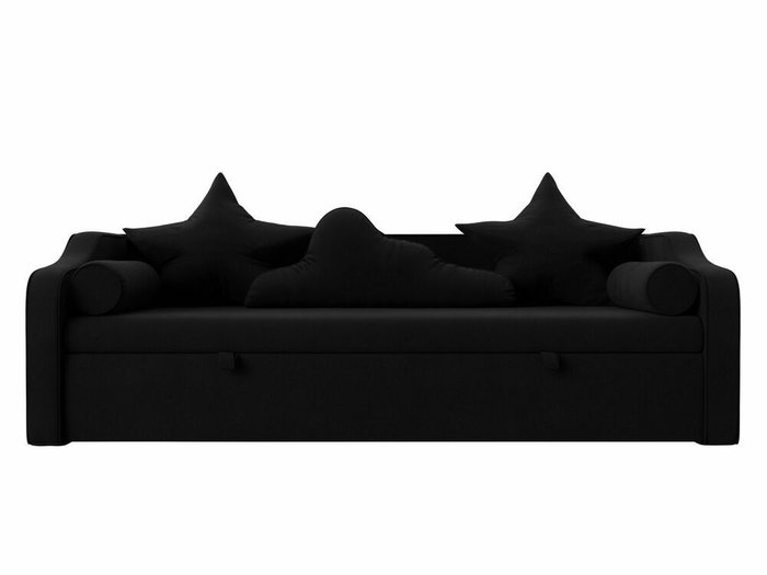 Диван-кровать Рико черного цвета - купить Прямые диваны по цене 36999.0