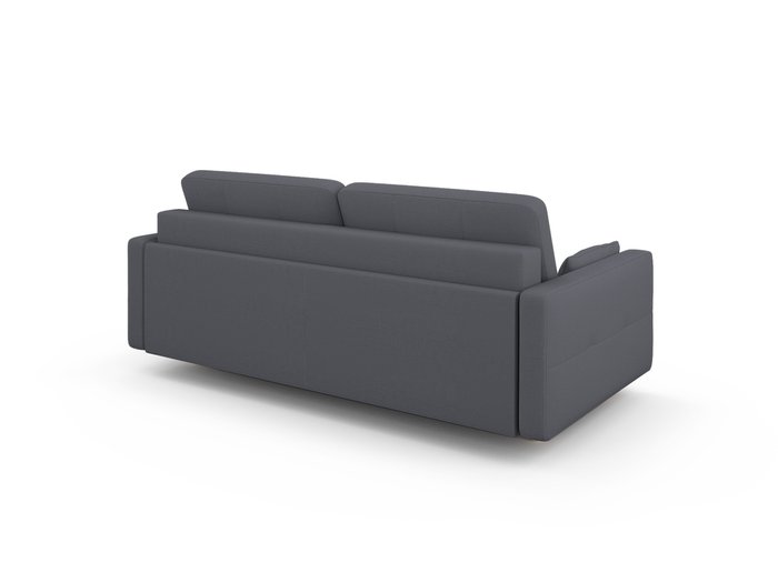 Диван-кровать Берни темно-серого цвета - купить Прямые диваны по цене 84000.0