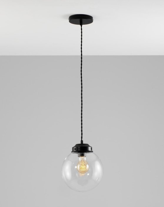 Подвесной светильник Graphic со стеклянным плафоном  - лучшие Подвесные светильники в INMYROOM