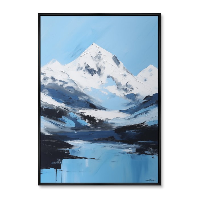 Репродукция картины Landscape collection, The peaks, No 2, 2024г. - купить Картины по цене 24999.0