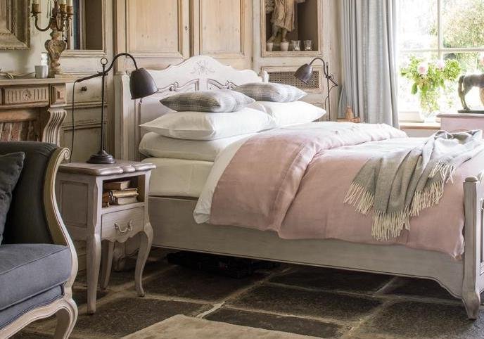 Кровать Поместье с низким изножьем 140х190 - лучшие Кровати для спальни в INMYROOM