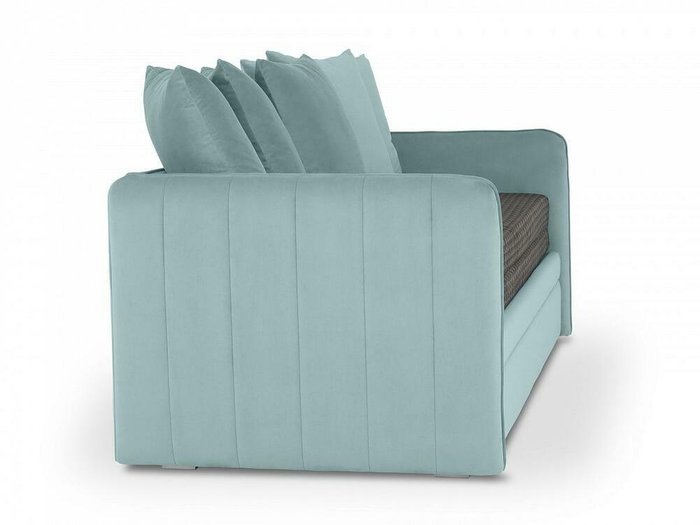 Диван Todi голубого цвета - лучшие Прямые диваны в INMYROOM