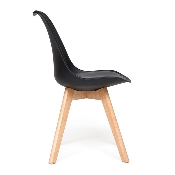 Стул Tulip черного цвета - лучшие Обеденные стулья в INMYROOM