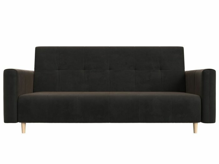 Прямой диван-кровать Вест коричневого цвета - купить Прямые диваны по цене 28999.0