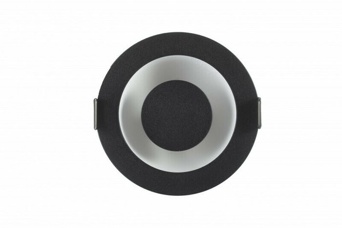 Встраиваемый светильник DK2500-BK (алюминий, цвет черный) - лучшие Встраиваемые споты в INMYROOM